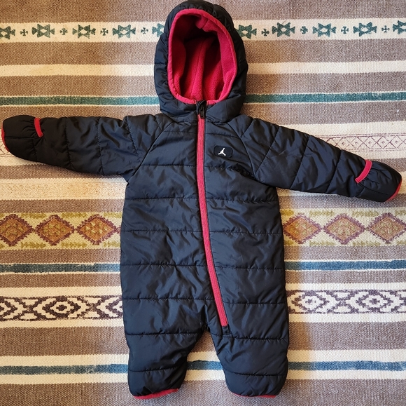Jordan Baby Jumpman Puffer Snowsuit - Picture 1 of 5